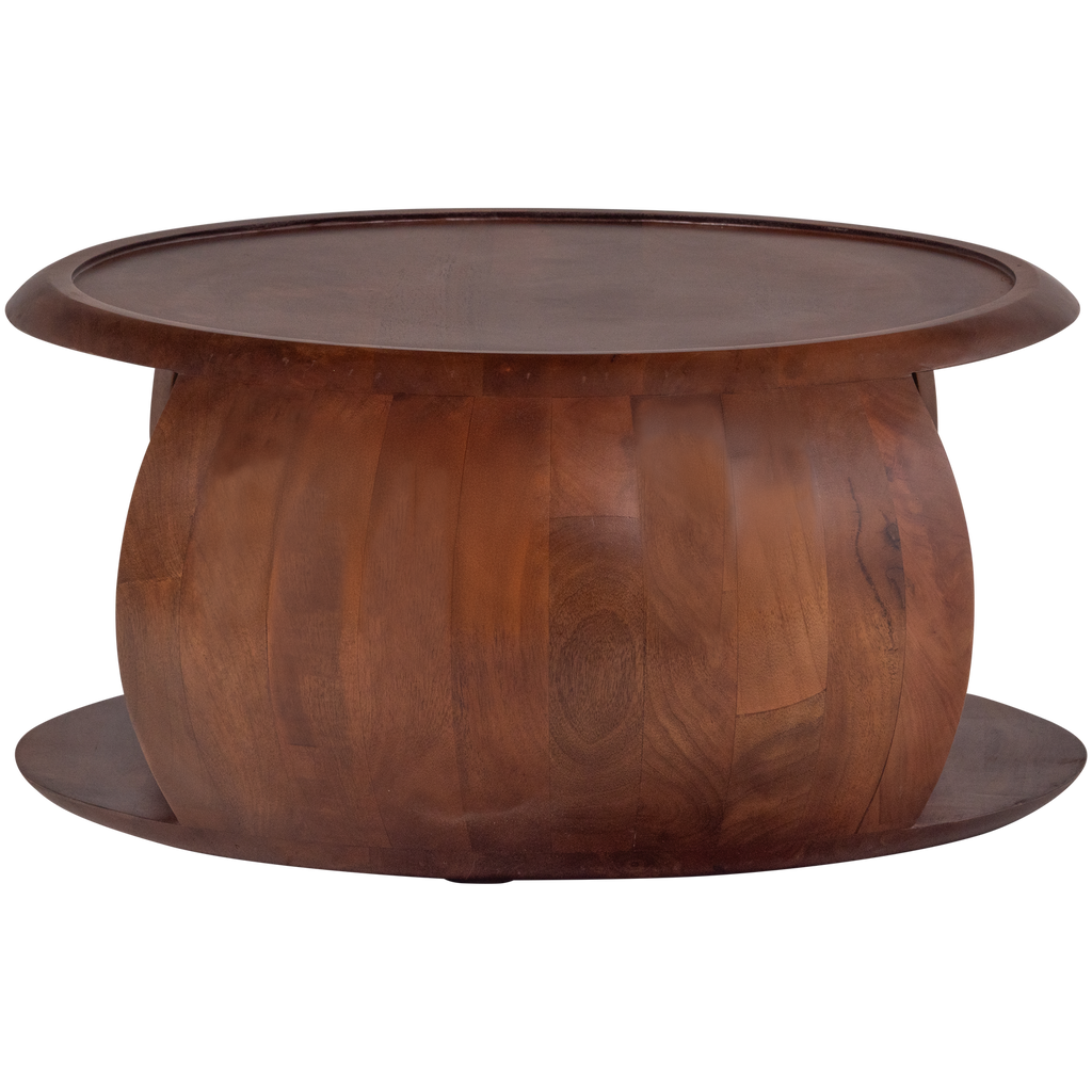 COLE COFFEE TABLE MANGO WOOD BROWN