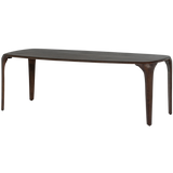 FIORE DINING TABLE MANGO WOOD DARK BROWN 230x95 CM