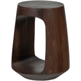 BAYO SIDE TABLE MANGO WOOD WALNUT