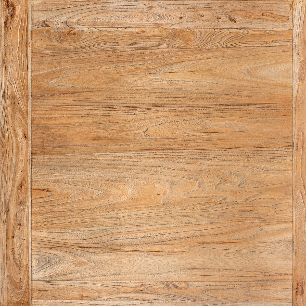 Extendable elm wood table