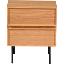 Load image into Gallery viewer, TOURS DRESSER/NIGHTSTAND WITH 2 DRAWERS MELAMINE/MDF NATURAL