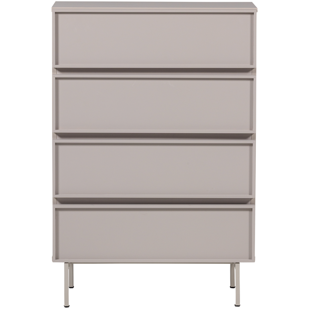 TOURS DRESSER 4 DRAWERS MELAMINE/MDF SAND