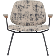 Load image into Gallery viewer, AURE ARMCHAIR CHENILLE BEIGE/BLACK