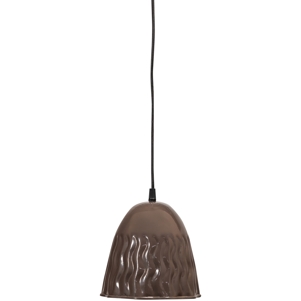 ARLESO HANGING LAMP METAL DARK BROWN