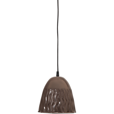 ARLESO HANGING LAMP METAL DARK BROWN