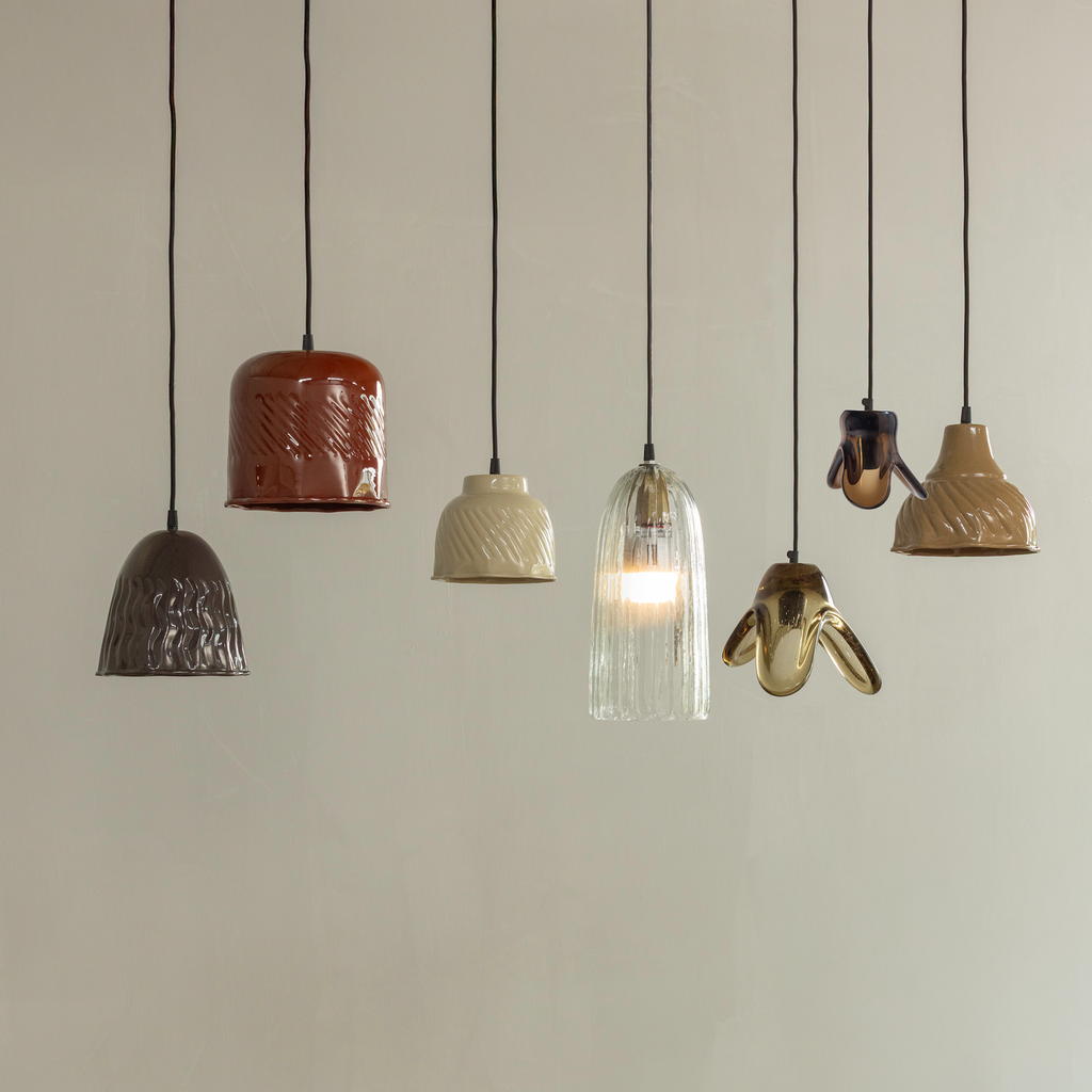 ARLESO HANGING LAMP METAL SAND