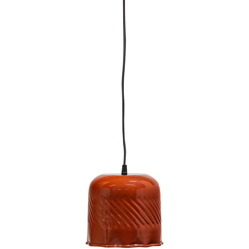 ARLESO HANGING LAMP METAL ORANGE/BROWN