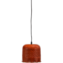 Load image into Gallery viewer, ARLESO HANGING LAMP METAL ORANGE/BROWN
