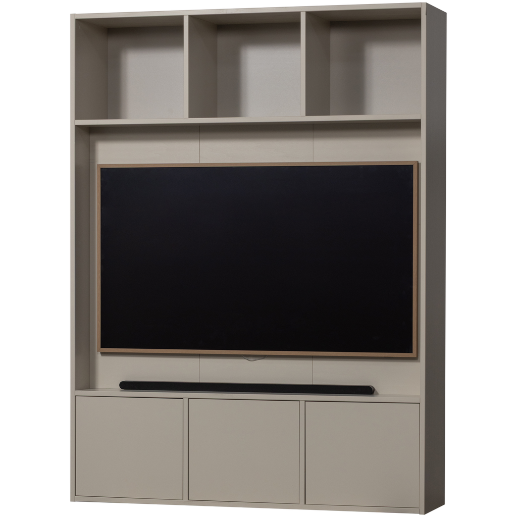 MEGGY TV STORAGE CABINET 160 CM PINE DUST [fsc]