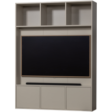 Laden Sie das Bild in den Galerie-Viewer, MEGGY TV STORAGE CABINET 160 CM PINE DUST [fsc]