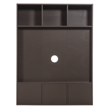 Laden Sie das Bild in den Galerie-Viewer, MEGGY TV STORAGE CABINET 160 CM PINE MID BROWN [fsc]