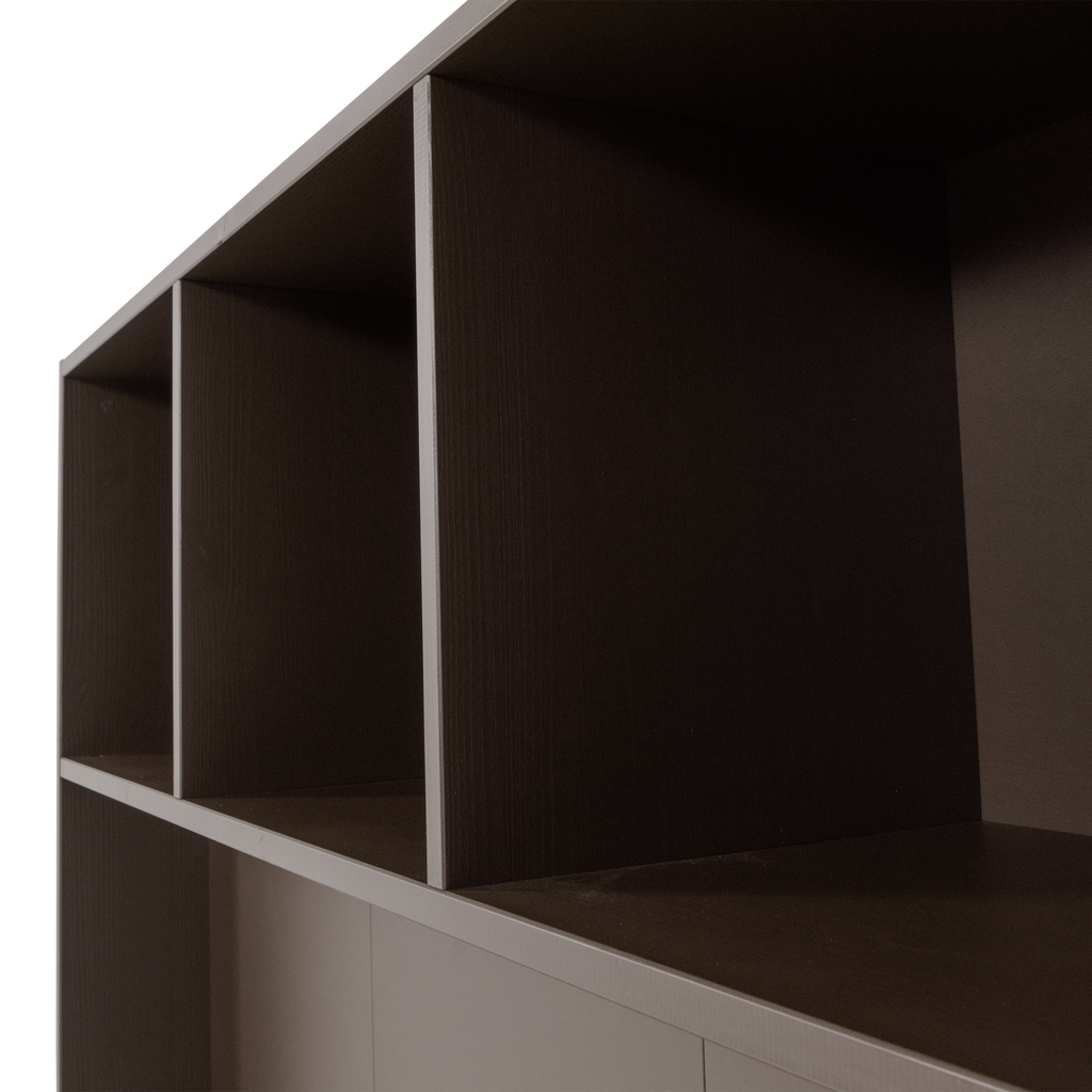 MEGGY TV STORAGE CABINET 160 CM PINE MID BROWN [fsc]
