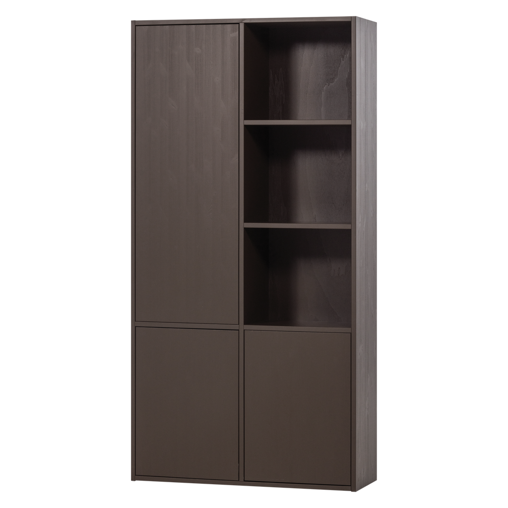 MEGGY STORAGE CABINET LEFT 108 CM PINE MID BROWN [fsc]