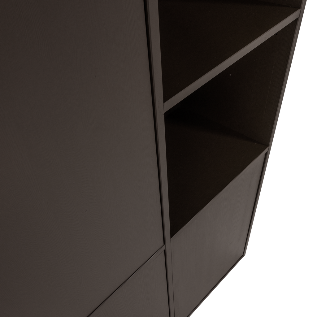 MEGGY STORAGE CABINET LEFT 108 CM PINE MID BROWN [fsc]