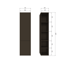 Load image into Gallery viewer, MEGGY SMALL STORAGE CABINET 55 CM PINE MID BROWN [fsc]