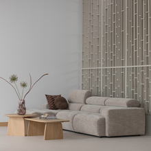 Laden Sie das Bild in den Galerie-Viewer, NOVI 1-SEATER ELEMENT ARM RIGHT NATURAL MELANGE