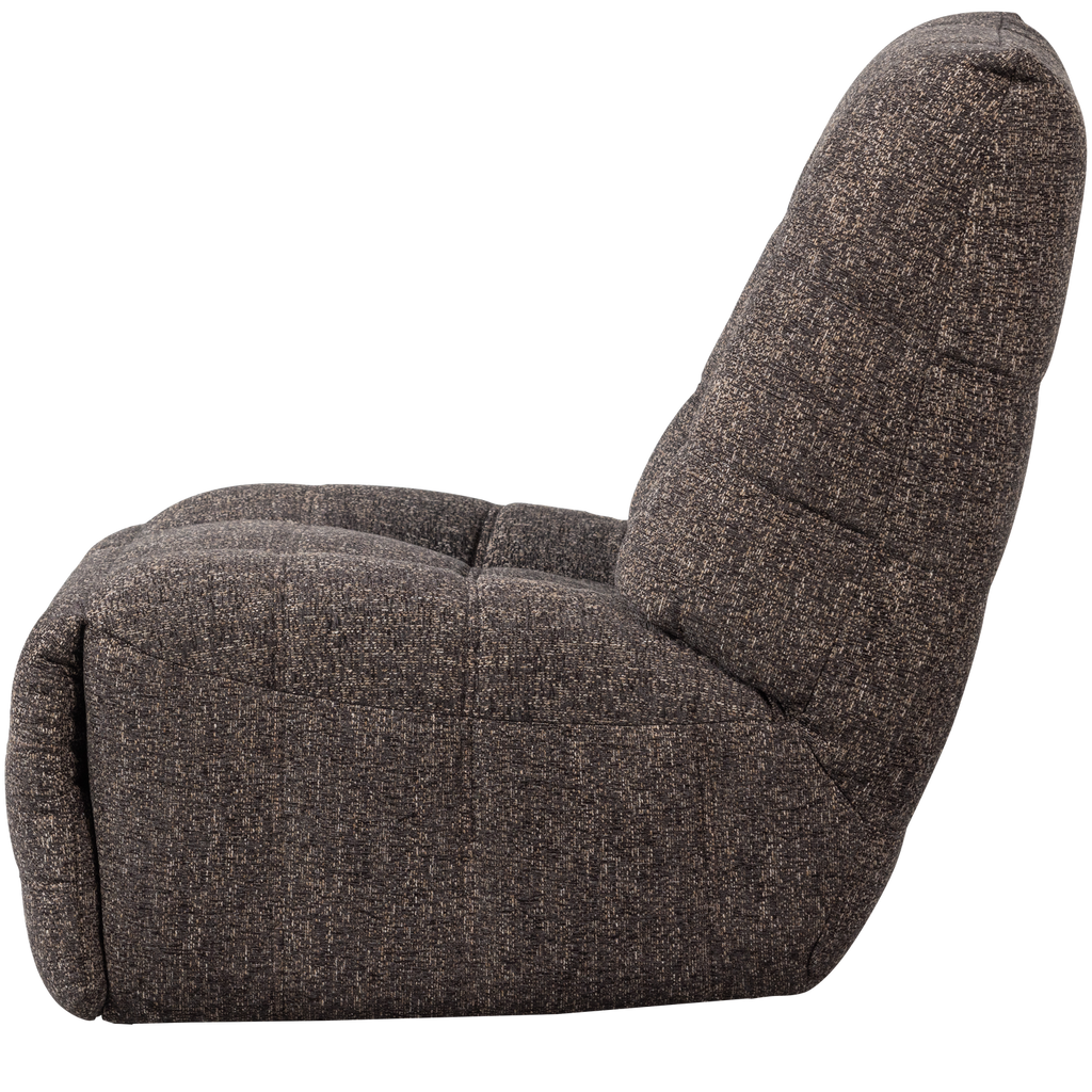 HEIN RECLINER ELECTRIC ANTHRACITE/BRAUN MELANGE