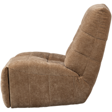 Cargar imagen en el visor de la galería, HEIN RECLINER ELECTRIC WOVEN RIB FABRIC LIGHT BROWN