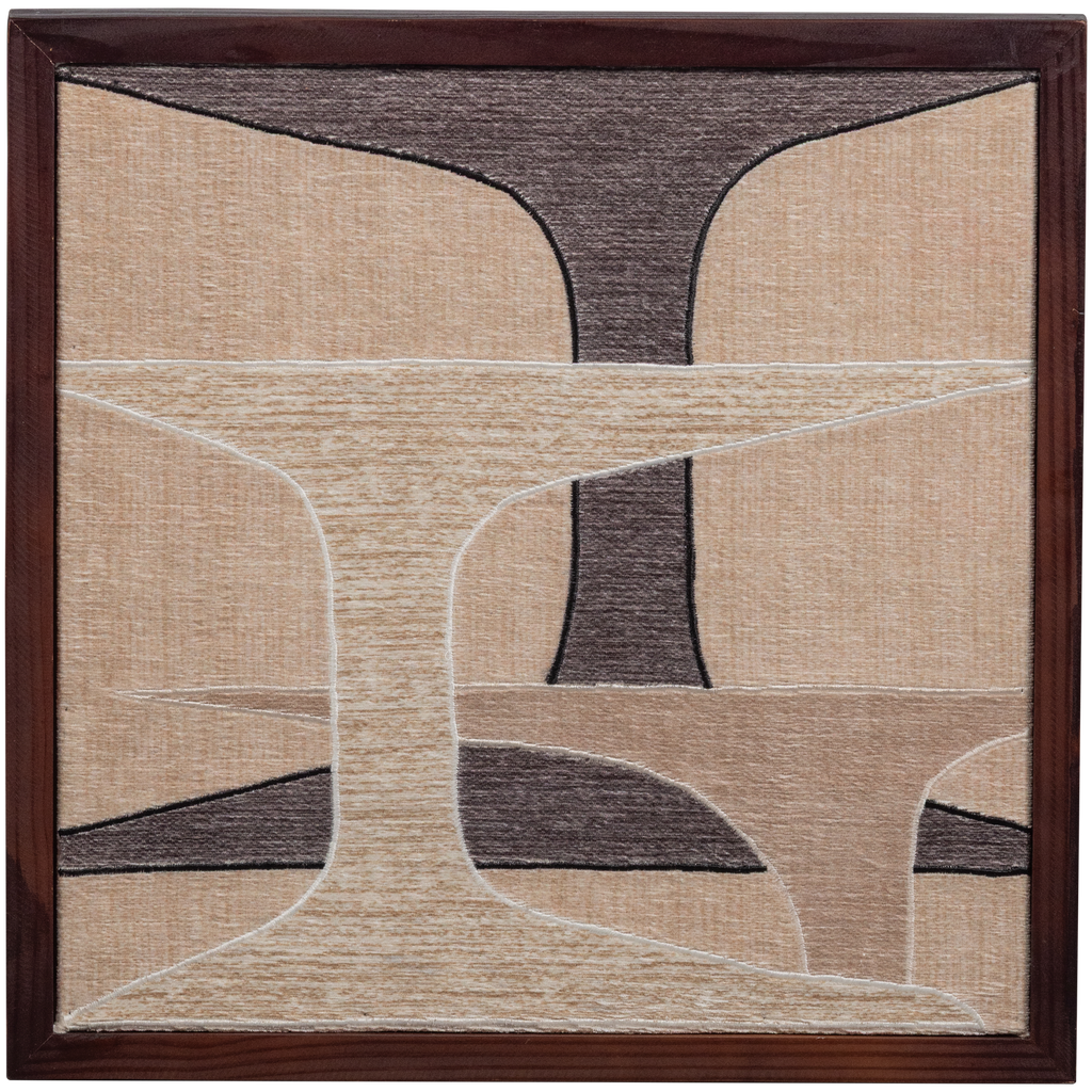 ANNO WALL DECO COTTON NATURAL/BROWN