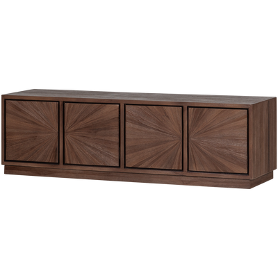 SUN TV UNIT RECYCLED TEAK BROWN