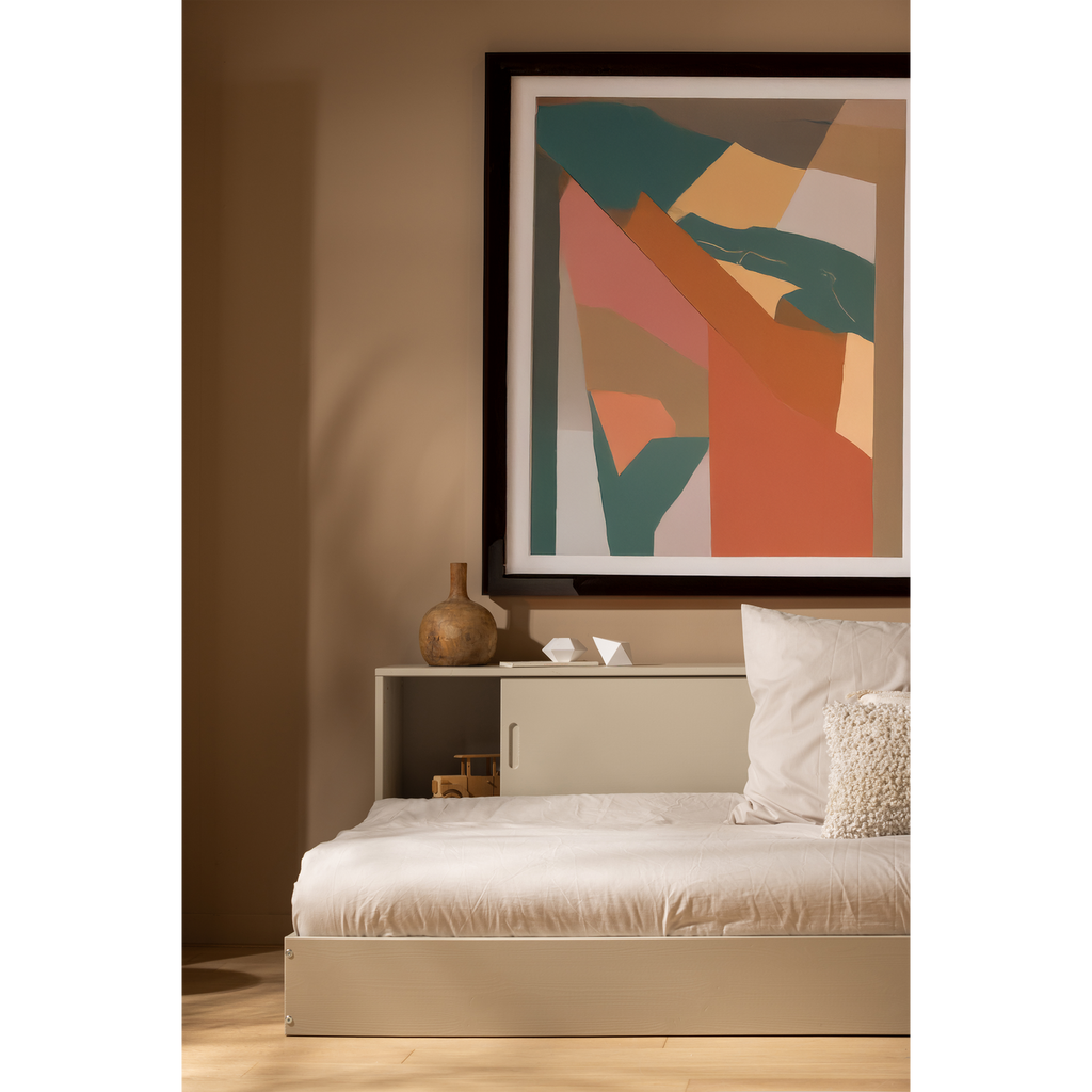 CARTER BED PINE DUST 90x200CM [fsc]