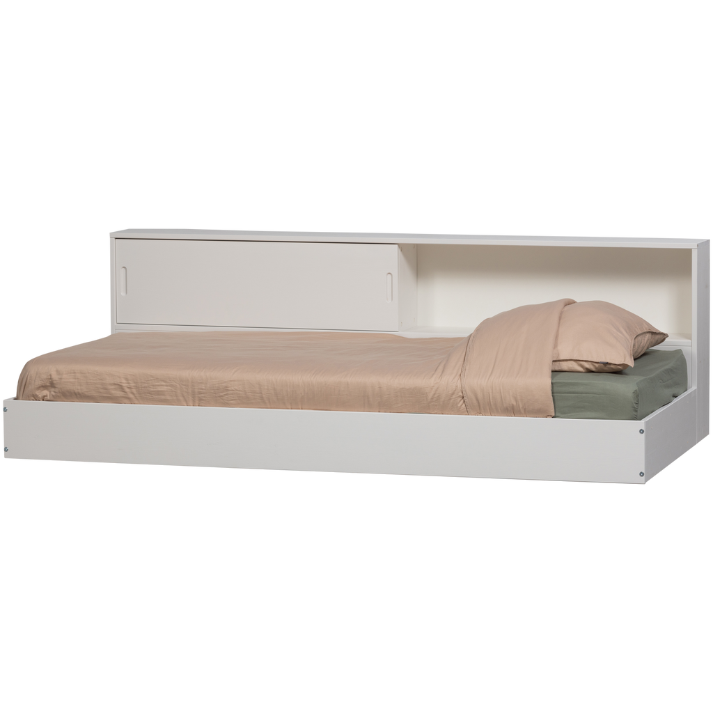 CARTER BED PINE WHITE 90x200CM [fsc]