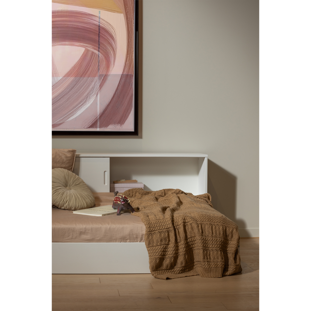 CARTER BED PINE WHITE 90x200CM [fsc]