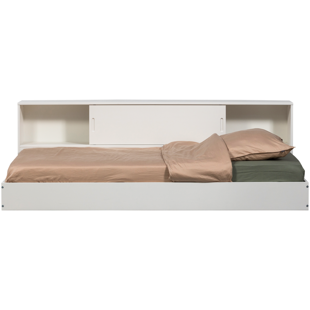 CARTER BED PINE WHITE 90x200CM [fsc]