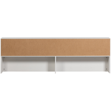 Laden Sie das Bild in den Galerie-Viewer, CARTER BED PINE WHITE 90x200CM [fsc]