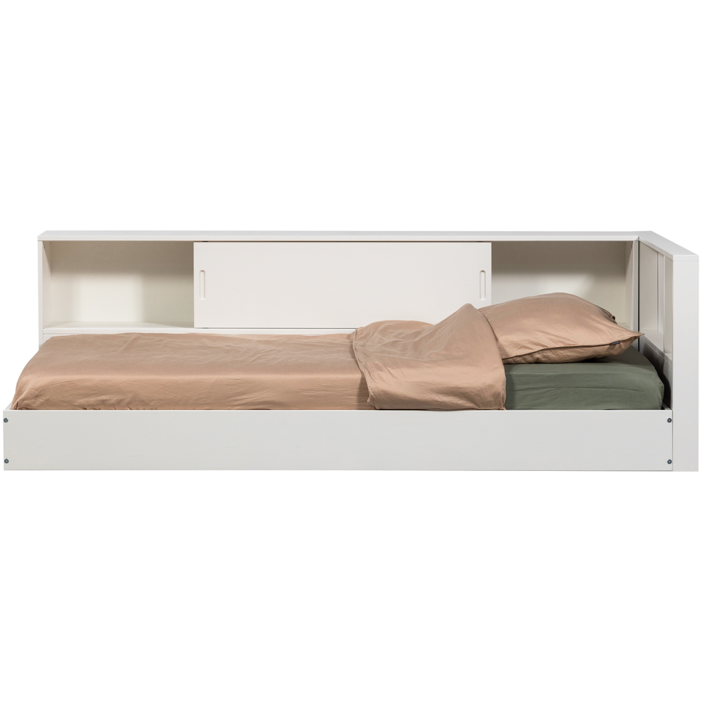 CARTER CORNER BED PINE WHITE [fsc]