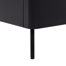 Laden Sie das Bild in den Galerie-Viewer, GUNNAR TV UNIT 200 CM MATT BLACK [fsc]