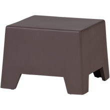 Load image into Gallery viewer, ZINA SIDETABLE LOW CONCRETE LOOK BROWN