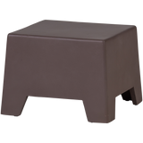 ZINA SIDETABLE LOW CONCRETE LOOK BROWN
