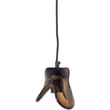 Load image into Gallery viewer, ELLE HANGING LAMP SMALL GLASS BROWN