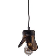 Load image into Gallery viewer, ELLE HANGING LAMP SMALL GLASS BROWN