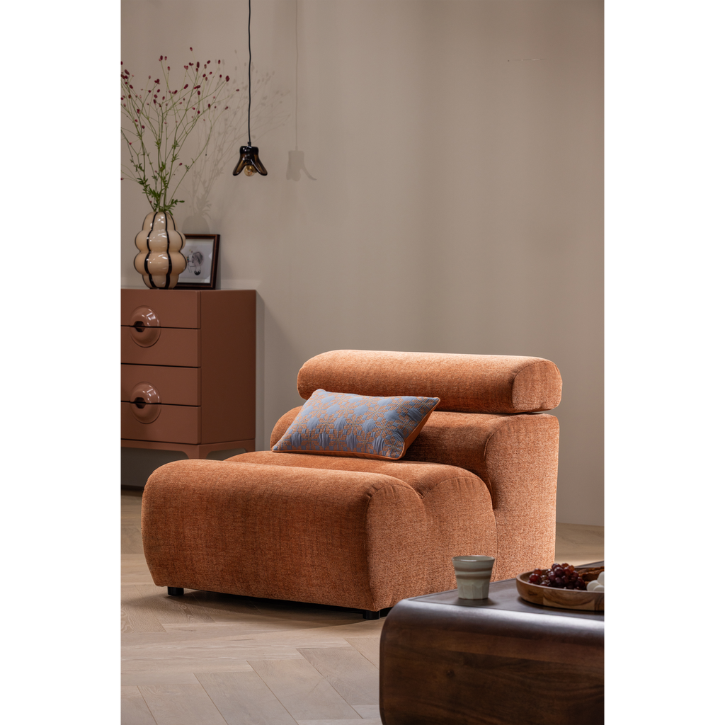 ELLE HANGING LAMP SMALL GLASS BROWN