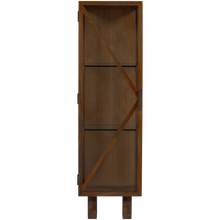 Laden Sie das Bild in den Galerie-Viewer, KELLA 1-DOOR CABINET MANGO WOOD BROWN