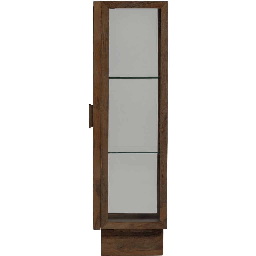 KELLA 1-DOOR CABINET MANGO WOOD BROWN