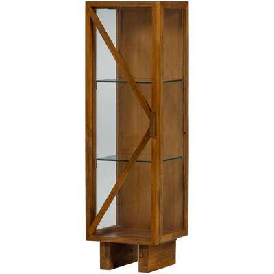 KELLA 1-DOOR CABINET MANGO WOOD NATURAL