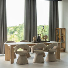 Cargar imagen en el visor de la galería, LISKE CANDLE HOLDER MANGO WOOD NATURAL