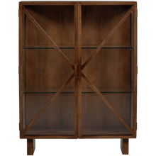 Laden Sie das Bild in den Galerie-Viewer, KELLA 2-DOORS CABINET MANGO WOOD BROWN