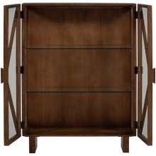 Laden Sie das Bild in den Galerie-Viewer, KELLA 2-DOORS CABINET MANGO WOOD BROWN