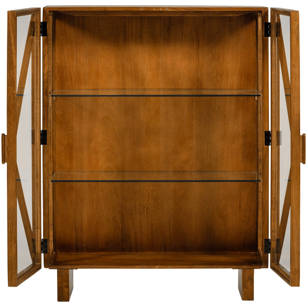 KELLA 2-DOORS CABINET MANGO WOOD NATURAL