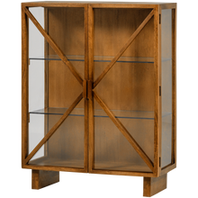 Laden Sie das Bild in den Galerie-Viewer, KELLA 2-DOORS CABINET MANGO WOOD NATURAL