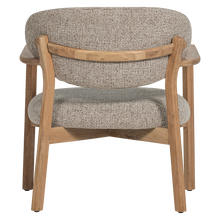 Cargar imagen en el visor de la galería, UDAR ARMCHAIR NATURAL WITH WOODEN FRAME NATURAL