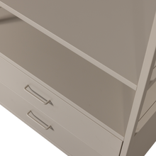 Laden Sie das Bild in den Galerie-Viewer, FERRIS OPEN WARDROBE 70 CM METAL SAND