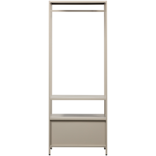 Laden Sie das Bild in den Galerie-Viewer, FERRIS OPEN WARDROBE 70 CM METAL SAND