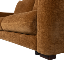 Laden Sie das Bild in den Galerie-Viewer, JONNE 3-SEATER SLEEPING SOFA CHENILLE BROWN