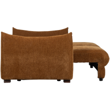 Laden Sie das Bild in den Galerie-Viewer, JONNE 3-SEATER SLEEPING SOFA CHENILLE BROWN
