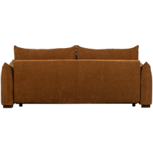 Laden Sie das Bild in den Galerie-Viewer, JONNE 3-SEATER SLEEPING SOFA CHENILLE BROWN